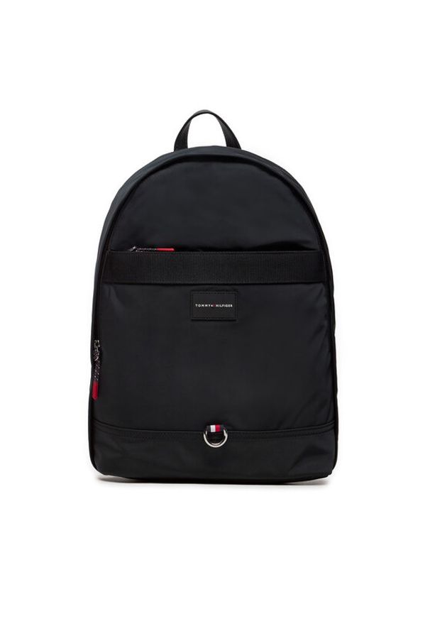 TOMMY HILFIGER - Tommy Hilfiger Plecak Func Nylon Backpack AM0AM12472 Czarny. Kolor: czarny. Materiał: materiał