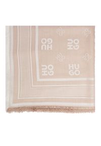 Hugo - HUGO Chusta Alyin 50517684 Brązowy. Kolor: brązowy. Materiał: wiskoza #4