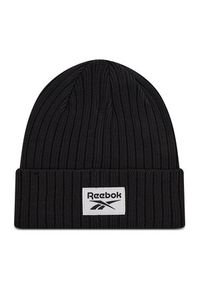 Czapka Reebok - Te Beanie GD0487 Black. Kolor: czarny. Materiał: bawełna, materiał #1