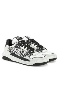 Philipp Plein - PHILIPP PLEIN Sneakersy SAES MSC4017 PLE010N0102 Biały. Kolor: biały. Materiał: skóra