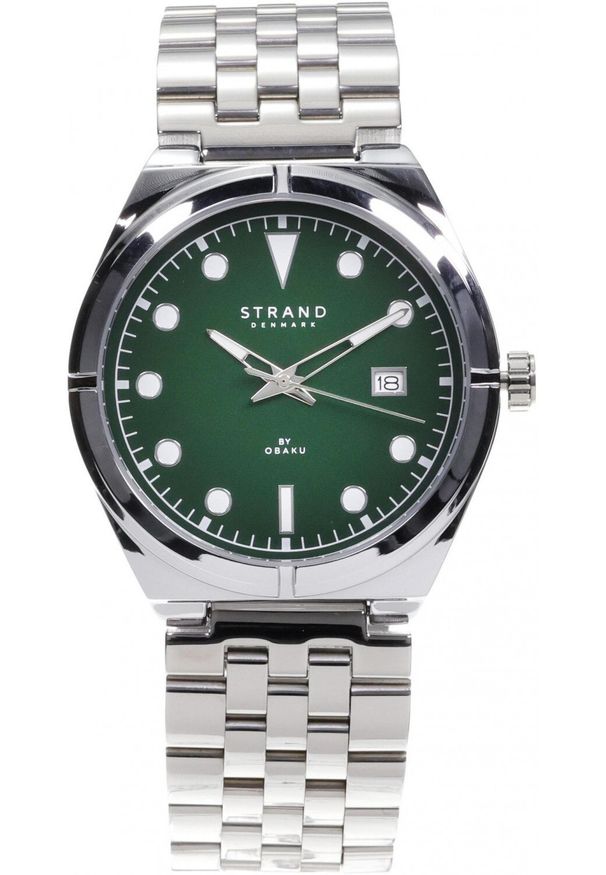 Zegarek męski Strand S754GDCESC-DTO srebrny. Kolor: srebrny