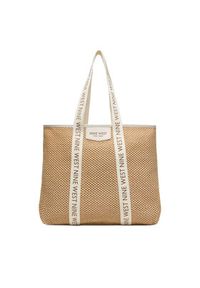 Nine West Torebka CEO-Avenia-LA374-4513-6 Beżowy. Kolor: beżowy #4