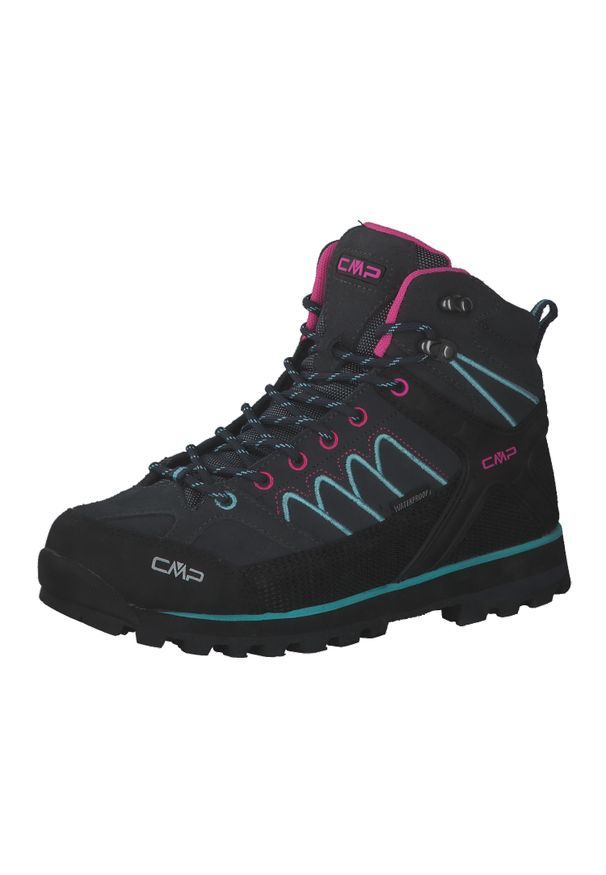 Buty trekkingowe damskie CMP MOON MID. Kolor: niebieski, szary, wielokolorowy. Sport: turystyka piesza