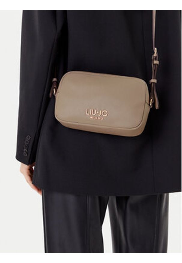 Liu Jo Torebka Ecs S Camera Case AF5137 71105 Beżowy. Kolor: beżowy. Materiał: skórzane