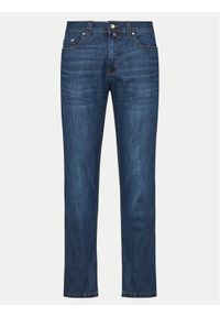 Pierre Cardin Jeansy 34510/000/7759 Granatowy Lyon Tapered Fit. Kolor: niebieski