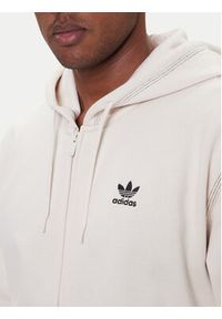 Adidas - adidas Bluza Essentials Trefoil JW0968 Écru Regular Fit. Materiał: bawełna #5