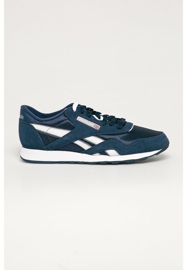 Reebok Classic - Buty Cl Nylon FV1595. Nosek buta: okrągły. Zapięcie: sznurówki. Kolor: niebieski. Materiał: nylon. Model: Reebok Nylon, Reebok Classic