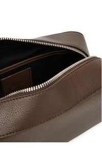 Calvin Klein Kosmetyczka Micropebble Washbag/Dopp Kit LV04D1036G Brązowy. Kolor: brązowy. Materiał: skóra