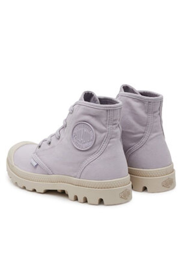 Palladium Trapery Pampa Hi 92352-549-M Fioletowy. Kolor: fioletowy. Materiał: materiał