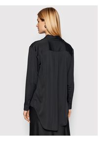 Calvin Klein Koszula Cdc K20K203498 Czarny Relaxed Fit. Kolor: czarny. Materiał: syntetyk