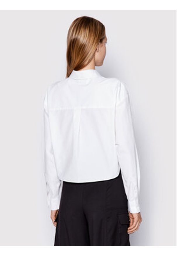 GESTUZ - Gestuz Koszula Bernadette 10906328 Biały Loose Fit. Kolor: biały. Materiał: bawełna, syntetyk