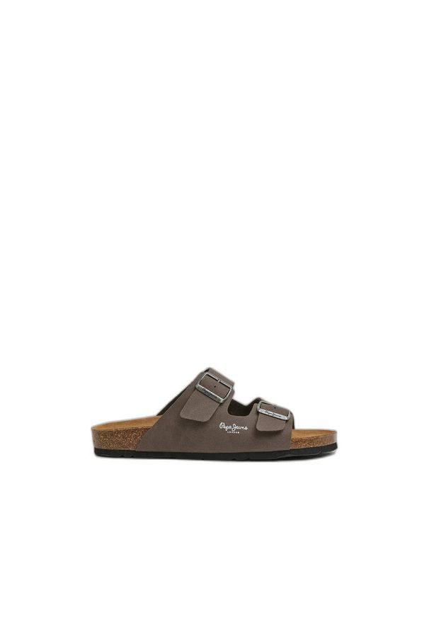 Sandały Pepe Jeans Bio Double Chicago. Kolor: brązowy. Sezon: lato