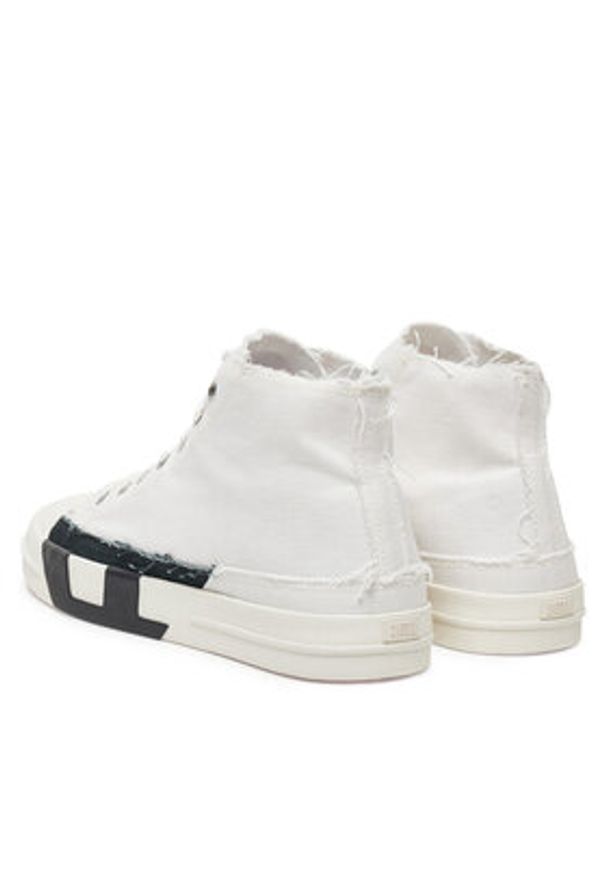 Diesel Trampki High-Top Y03505PR012 HA686 Biały. Kolor: biały. Materiał: materiał
