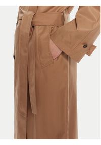 Calvin Klein Trencz LV044C501G Brązowy Regular Fit. Kolor: brązowy. Materiał: bawełna #6