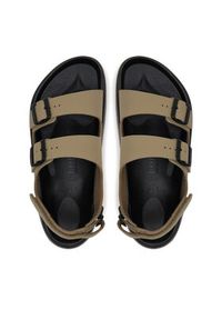 Birkenstock Sandały Mogami Terra 1029775 Khaki. Kolor: brązowy. Materiał: skóra #4