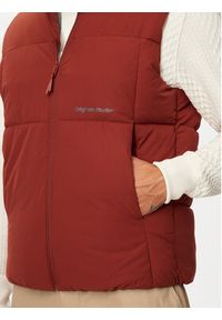 Jack & Jones - Jack&Jones Bezrękawnik Vesterbro 12260442 Brązowy Regular Fit. Kolor: brązowy. Materiał: syntetyk. Długość rękawa: bez rękawów