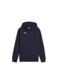Bluza sportowa chłopięca Puma B23598. Typ kołnierza: kaptur. Kolor: niebieski. Sport: piłka nożna #1
