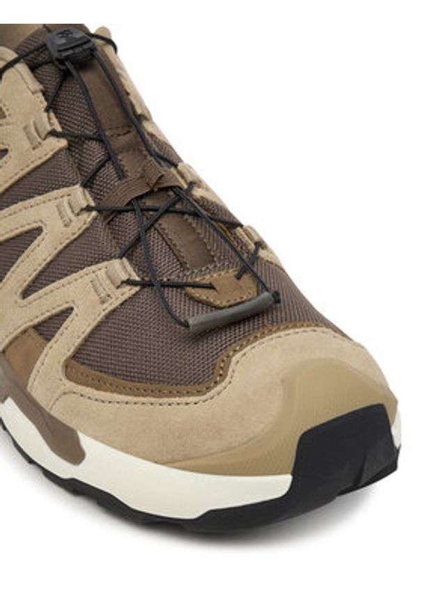 salomon - Salomon Sneakersy Xc Roam Leather L49122500 Brązowy. Kolor: brązowy. Materiał: zamsz, skóra