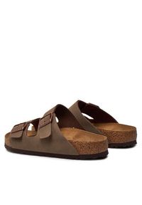 Birkenstock Klapki Arizona 151181 Brązowy. Kolor: brązowy. Materiał: skóra