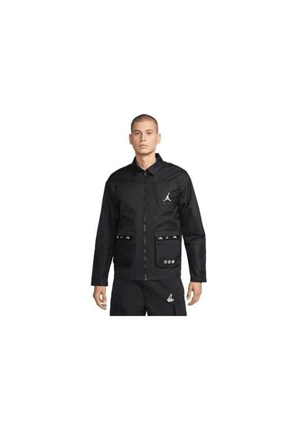 Kurtka uniwersalna męska Nike Air Jordan Jumpman Statement. Kolor: czarny. Materiał: syntetyk. Sport: bieganie