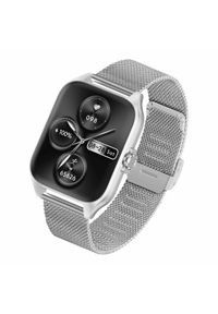 GARETT - Smartwatch Garett GRC Activity 2 srebrny matowy. Rodzaj zegarka: smartwatch. Kolor: srebrny. Styl: sportowy #10