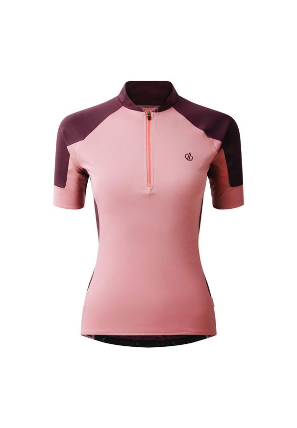 DARE 2B - Koszulka Damska Typu Flutter. Kolor: wielokolorowy, fioletowy, różowy. Sport: kolarstwo