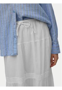 Vero Moda Spódnica maxi Sandy 10345282 Biały Regular Fit. Kolor: biały. Materiał: bawełna #4