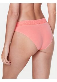 Calvin Klein Swimwear Dół od bikini KW0KW01990 Pomarańczowy. Kolor: pomarańczowy. Materiał: syntetyk