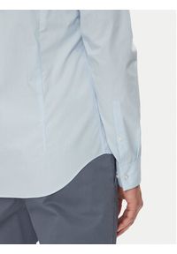 Calvin Klein Koszula LV019EU013 Błękitny Slim Fit. Kolor: niebieski. Materiał: bawełna