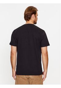 Wrangler T-Shirt Sign Off 112341125 Czarny Regular Fit. Kolor: czarny. Materiał: bawełna #5