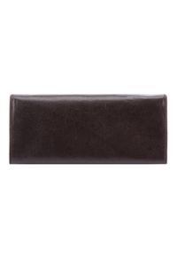 Wittchen - Damski skórzany portfel z herbem poziomy brązowy. Kolor: brązowy. Materiał: skóra #6