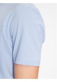 BOSS - Boss T-Shirt Tee 4 50501235 Błękitny Regular Fit. Kolor: niebieski. Materiał: bawełna