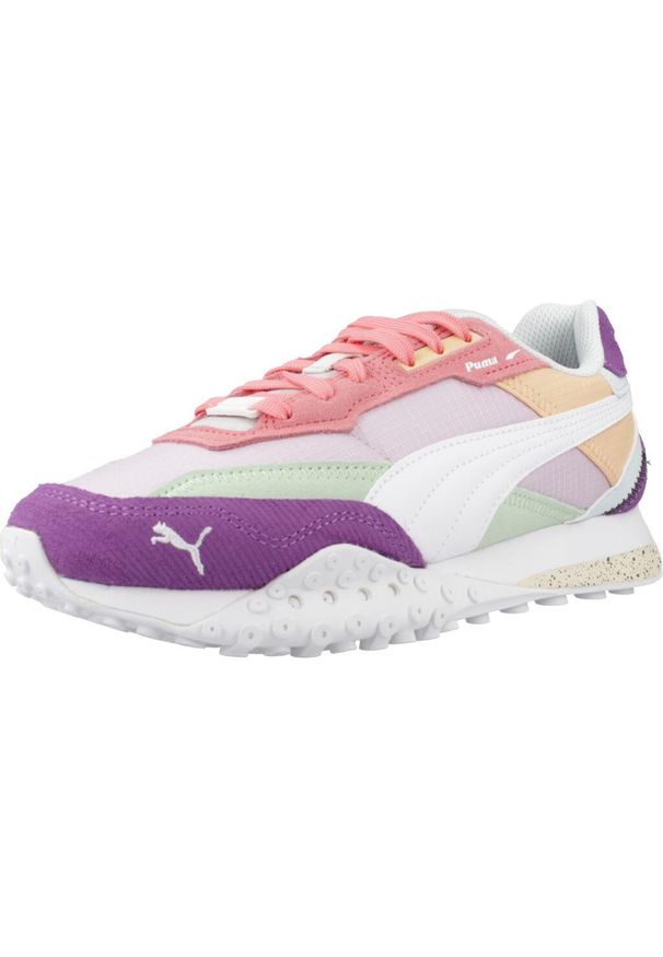 Buty Sportowe Damskie Puma Blktop Rider. Kolor: fioletowy, wielokolorowy