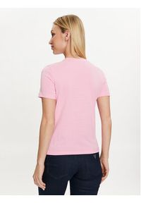 only - ONLY T-Shirt Loovi 15316996 Różowy Regular Fit. Kolor: różowy. Materiał: bawełna #5