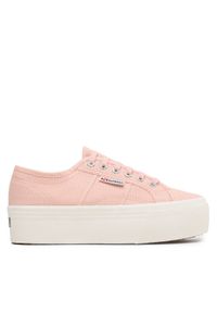 Superga Tenisówki 2790 Platform S9111LW Różowy. Kolor: różowy. Materiał: materiał. Obcas: na platformie