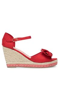 Espadryle DeeZee. Kolor: czerwony