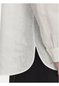 Max Mara Koszula Noel 2516111018 Biały Regular Fit. Kolor: biały. Materiał: len