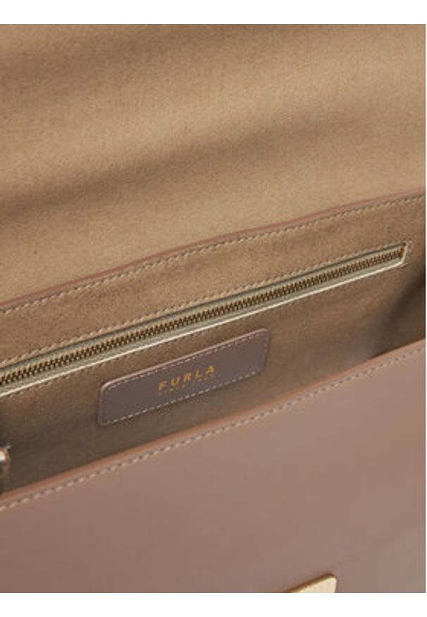 Furla Torebka Meridiana WB01448 BX3227 MA200 Brązowy. Kolor: brązowy. Materiał: skórzane