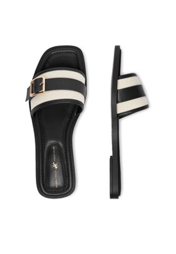 Beverly Hills Polo Club Klapki CEO-HY67025-3 Czarny. Kolor: czarny. Materiał: materiał