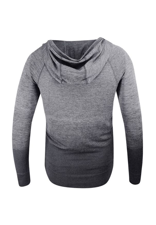 Stedman - Bluza Sportowy z Kapturem, Szara, Popielata, Raglanowe Rękawy, Nylonowa. Typ kołnierza: kaptur. Kolor: szary. Materiał: nylon, poliester. Długość rękawa: raglanowy rękaw. Długość: długie. Wzór: gradientowy, gładki. Styl: sportowy