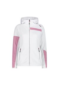 Kurtka przeciwdeszczowa damska z kapturem CMP. Typ kołnierza: kaptur. Kolor: czarny, biały, wielokolorowy. Styl: sportowy. Sport: turystyka piesza #1