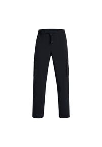 Spodnie męskie Under Armour Vibe Woven Cargo. Kolor: czarny. Sport: fitness #1
