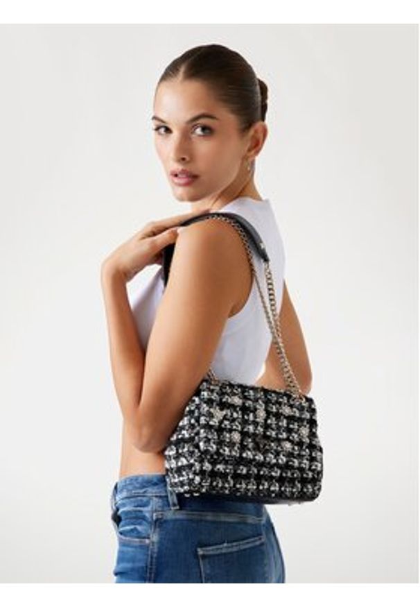 Guess Torebka 176303 Czarny. Kolor: czarny
