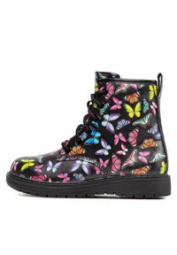 skechers - Skechers Trapery Butterfly Squad 303420L/BKMT Czarny. Kolor: czarny. Materiał: skóra #5