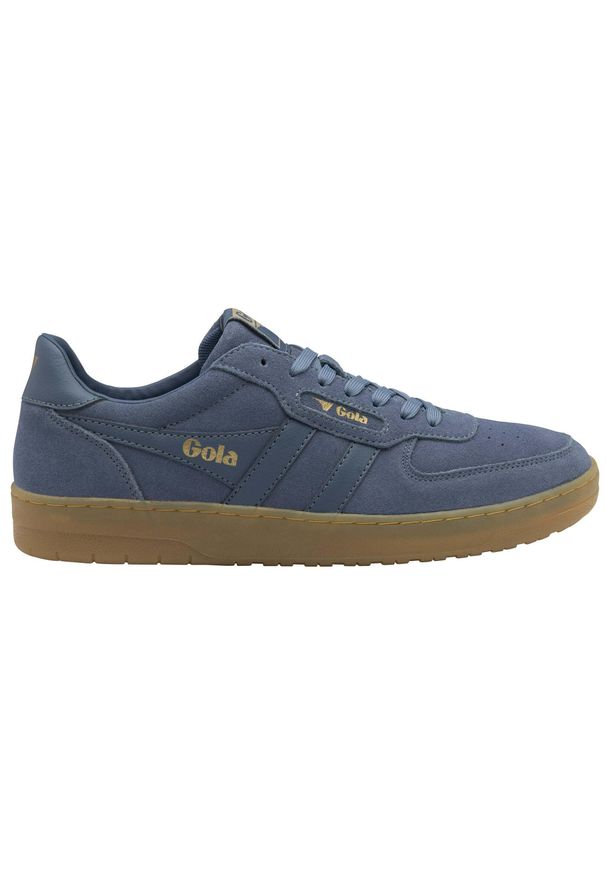 Trenerzy Gola Hawk Suede 86. Kolor: niebieski