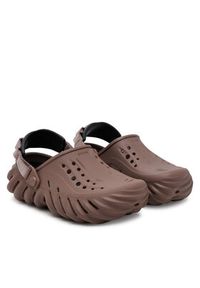 Crocs Klapki Echo Clog 207937 Brązowy. Kolor: brązowy #5