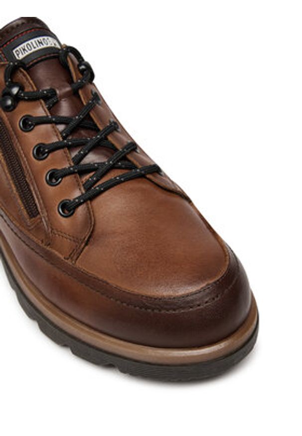 Pikolinos Półbuty M3M-4163C1 Brązowy. Kolor: brązowy. Materiał: skóra