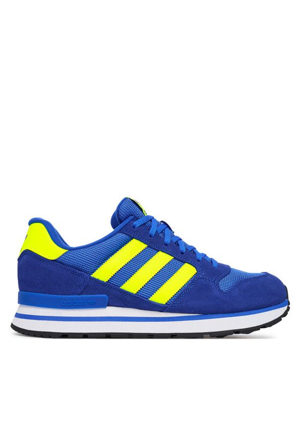 Adidas - adidas Sneakersy ZX 500 RS KI1528 Granatowy. Kolor: niebieski. Materiał: skóra, zamsz. Model: Adidas ZX