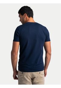 Petrol Industries T-Shirt M-1040-TSR634 Granatowy Regular Fit. Kolor: niebieski. Materiał: bawełna #3