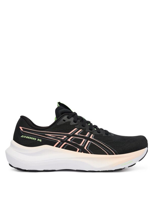 Asics Buty do biegania Gt-2000 14 1012B843 Czarny. Kolor: czarny. Materiał: mesh